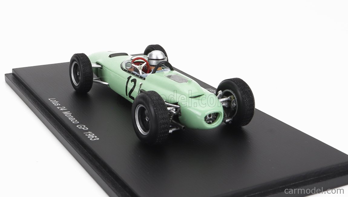 SPARK 1/43 S2141 BRP Lotus 24 BRM #12 Monaco GP 1963 Jim Hall