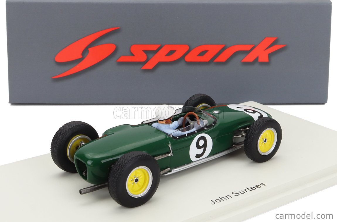 Spark S1823 Lotus 18 #22 – 6e GP De France 1960 – Miniature 1/43 Neuve Sous Boîte