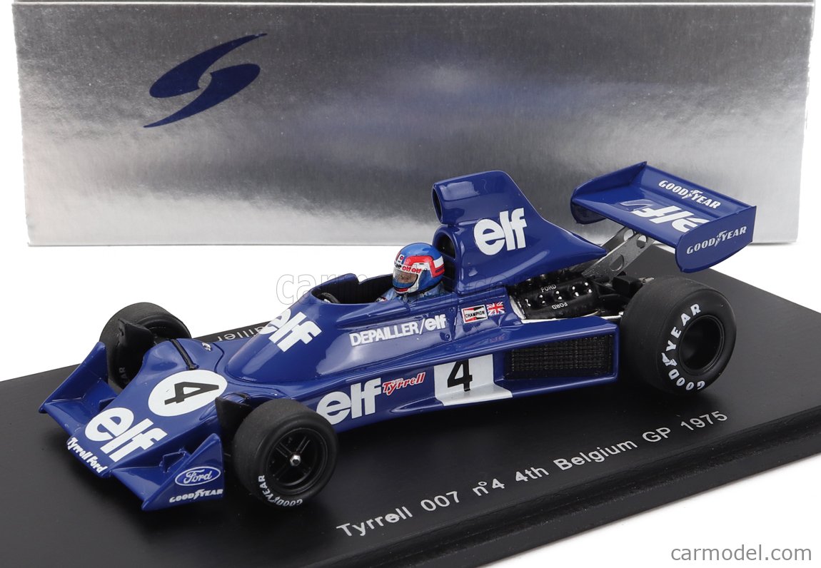 SPARK S1642 - TYRRELL 018 n°3 GP San Marin 1989 J. Paimer 1/43