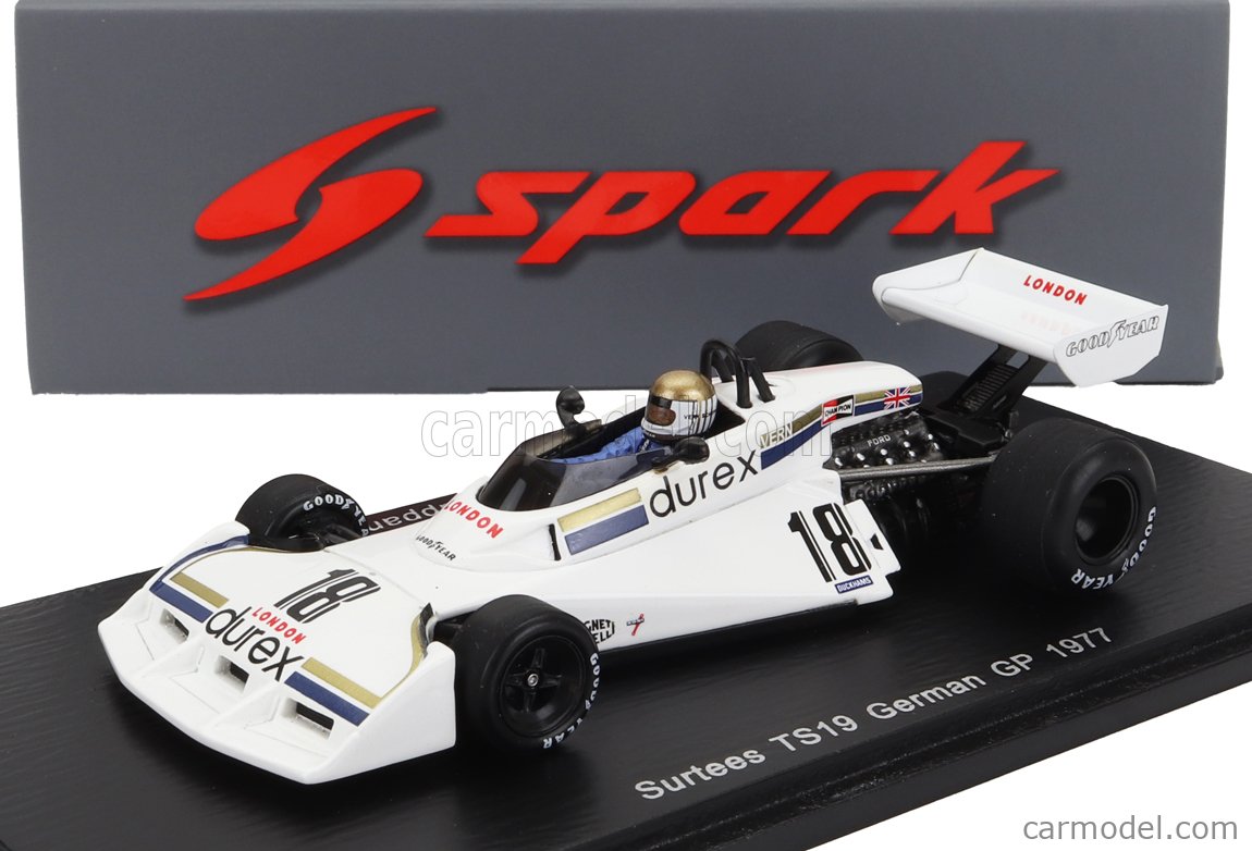 Amon AF1 Larry Perkins #30 Übung Deutscher GP 1974 S3540 1/43