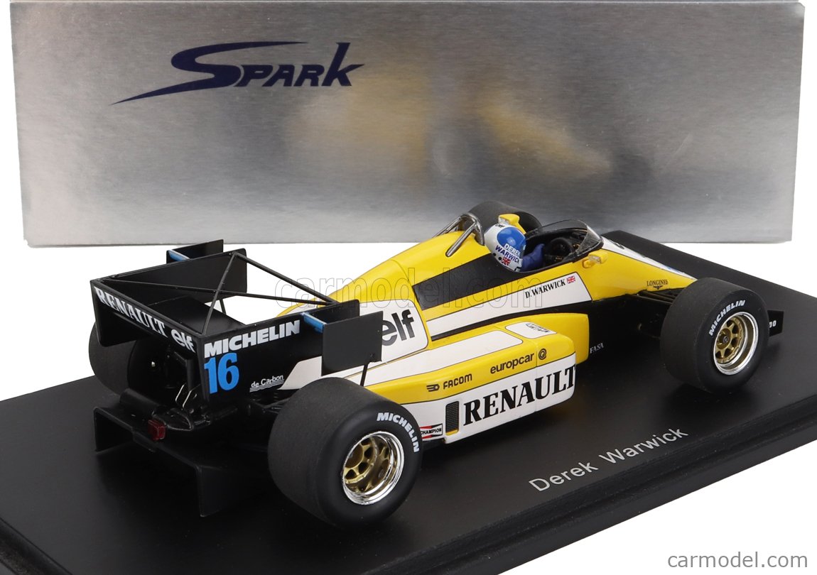 Renault RE60 Nº15 Patrick Tambay 1985 - Réplica Premium Collectibles