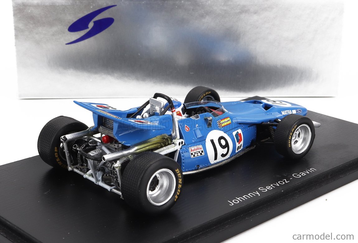 SPARK-MODEL S1609 Scale 1/43 | MATRA SIMCA F1 MS84 N 19 CANADA GP 