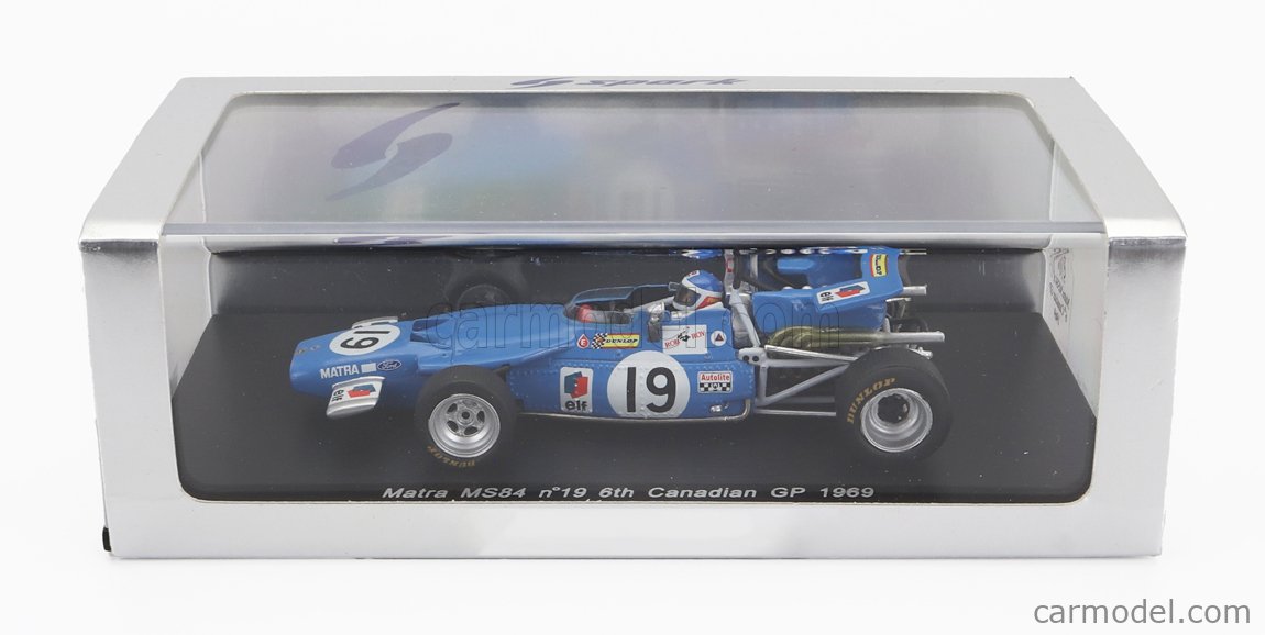 SPARK-MODEL S1609 Scale 1/43 | MATRA SIMCA F1 MS84 N 19 CANADA GP 