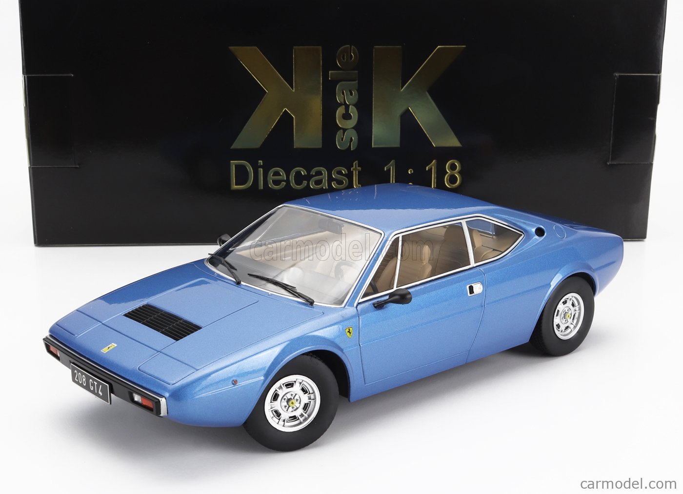 KK-SCALE KKDC181202 Scale 1/18 | FERRARI DINO 208 GT4 1975 BLUE