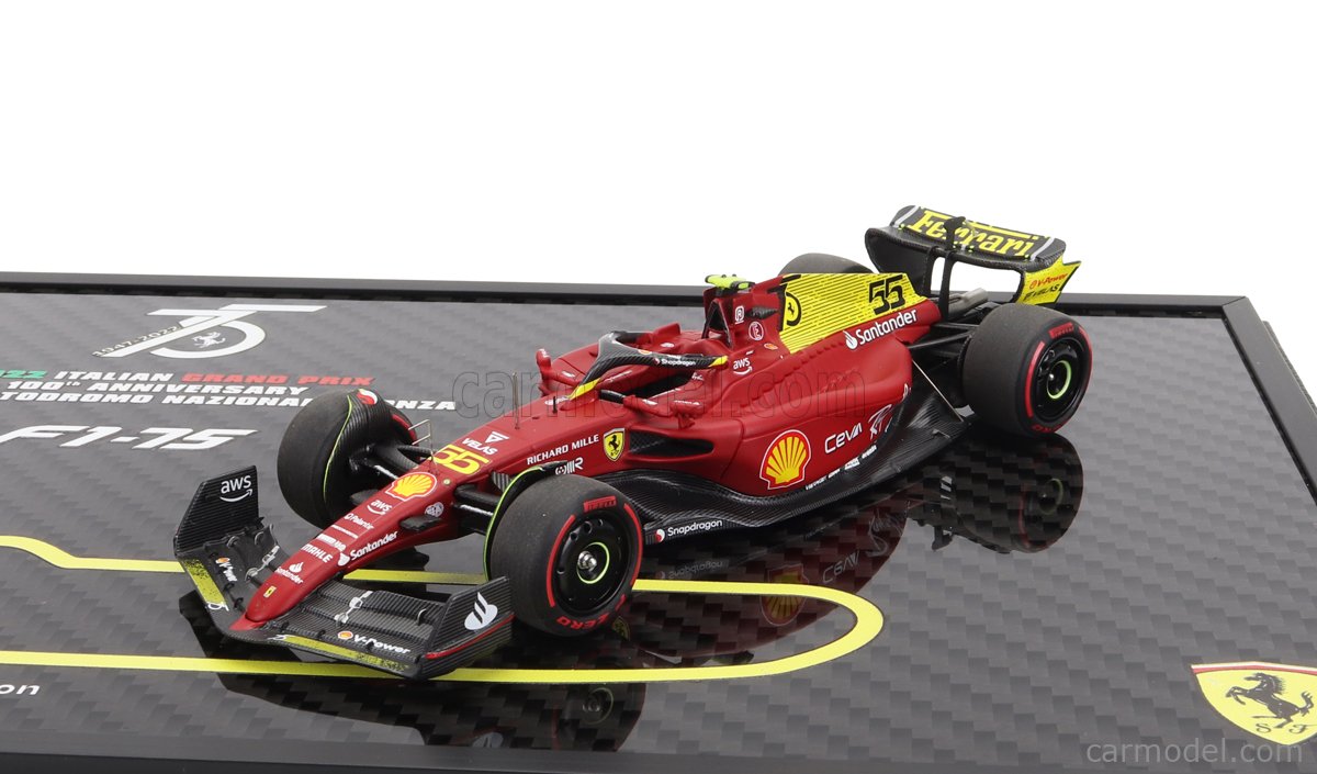 BBR-MODELS BBRC277COFF Scale 1/43 | FERRARI SET F1 2X F1-75 SCUDERIA ...