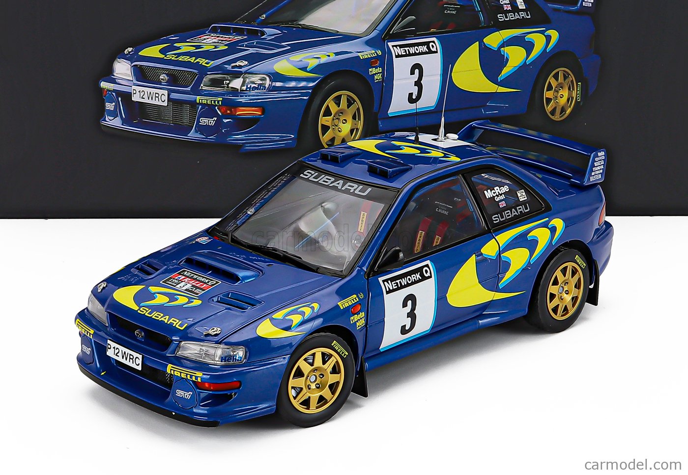 ミニカー rally car collection SUBARU Amazon.co.jp: (7SET) CM's 1/64 Rally Car Collection SS.4 Subaru