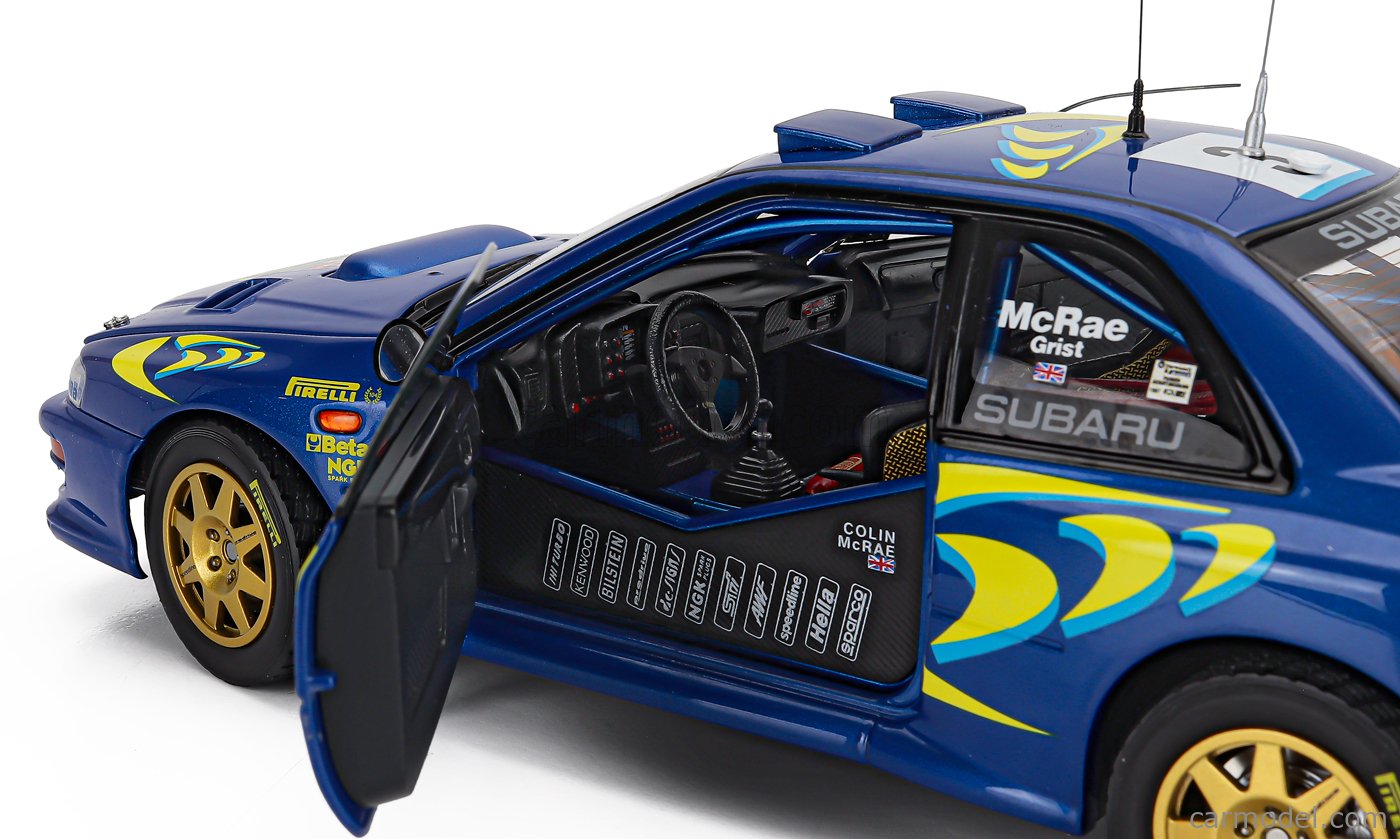 SUN-STAR 05781 Scale 1/18 | SUBARU IMPREZA S5 WRC N 3 WINNER RALLY