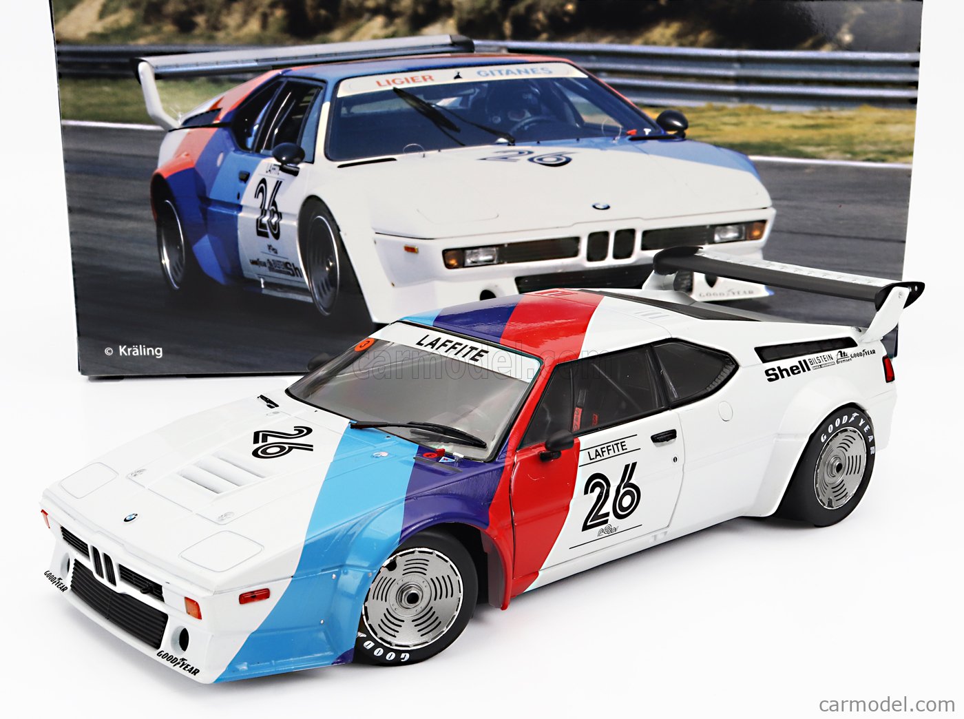 WERK83 1/18 BMW M1 M88 #83 ルマン24H 1980 WERK83 1:18 BMW M1 Procar #83 24h LeMans 1980 Quester