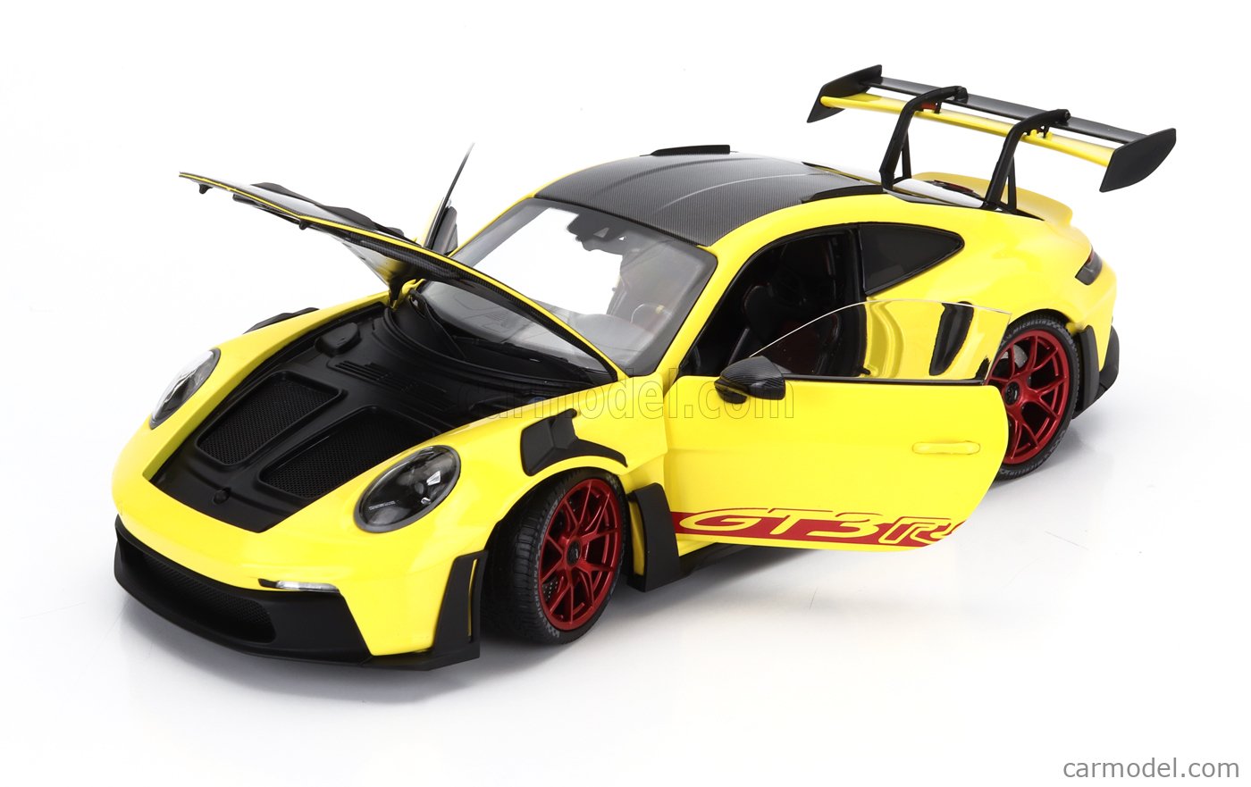 PORSCHE 911 (992) GT3 RS Weissach pacchetto rosso indiano/ruota argento PORSCHE 911 (992) GT3 RS Weissach pacchetto rosso indiano/ruota argento
