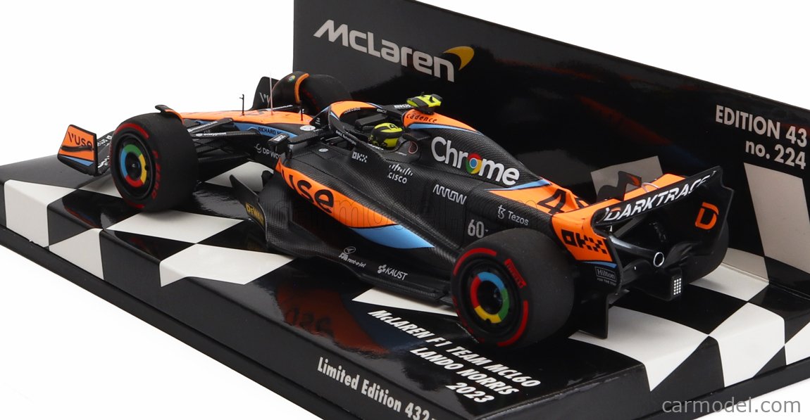 MINICHAMPS 537234304 Scale 1/43 | McLAREN F1 MCL60 TEAM McLAREN N 4 ...