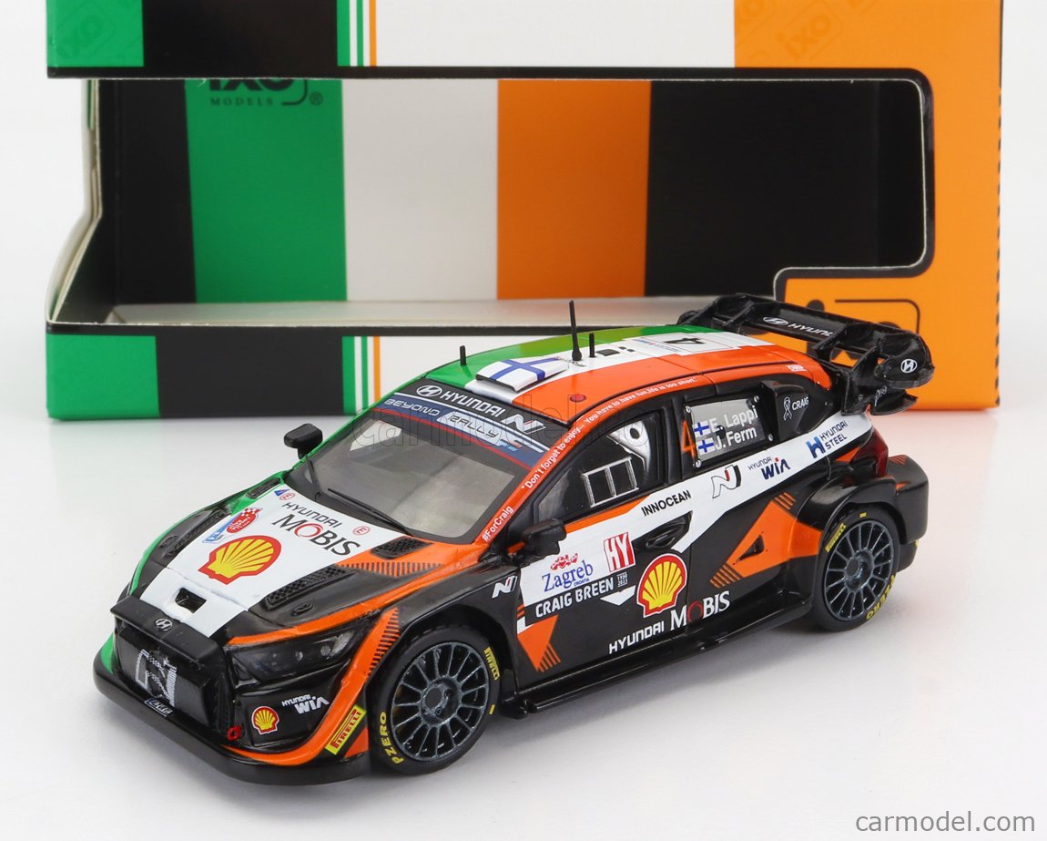 IXO-MODELS RAM901.22 Scale 1/43 | HYUNDAI i20 N RALLY1 TEAM SHELL 