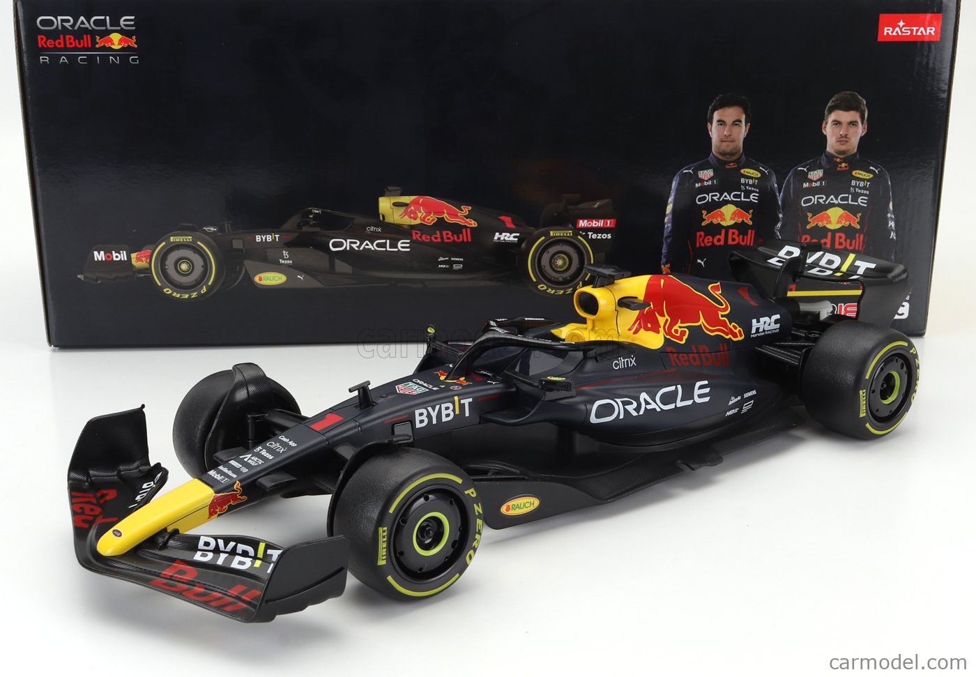 MONDOMOTORS 63772-RC Scale 1/18 | RED BULL F1 RB18 TEAM ORACLE RED 