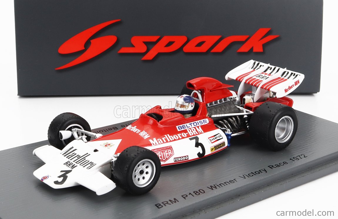 Spark S5286 - BRM P180 N°17 GP Canada 1972 Bill Brack - 1/43 Résine, Prévente