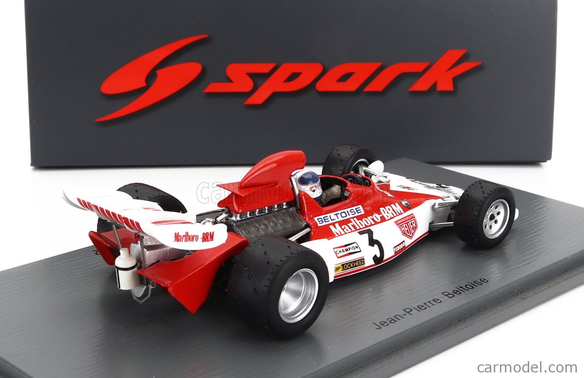 Spark S5286 - BRM P180 N°17 GP Canada 1972 Bill Brack - 1/43 Résine, Prévente