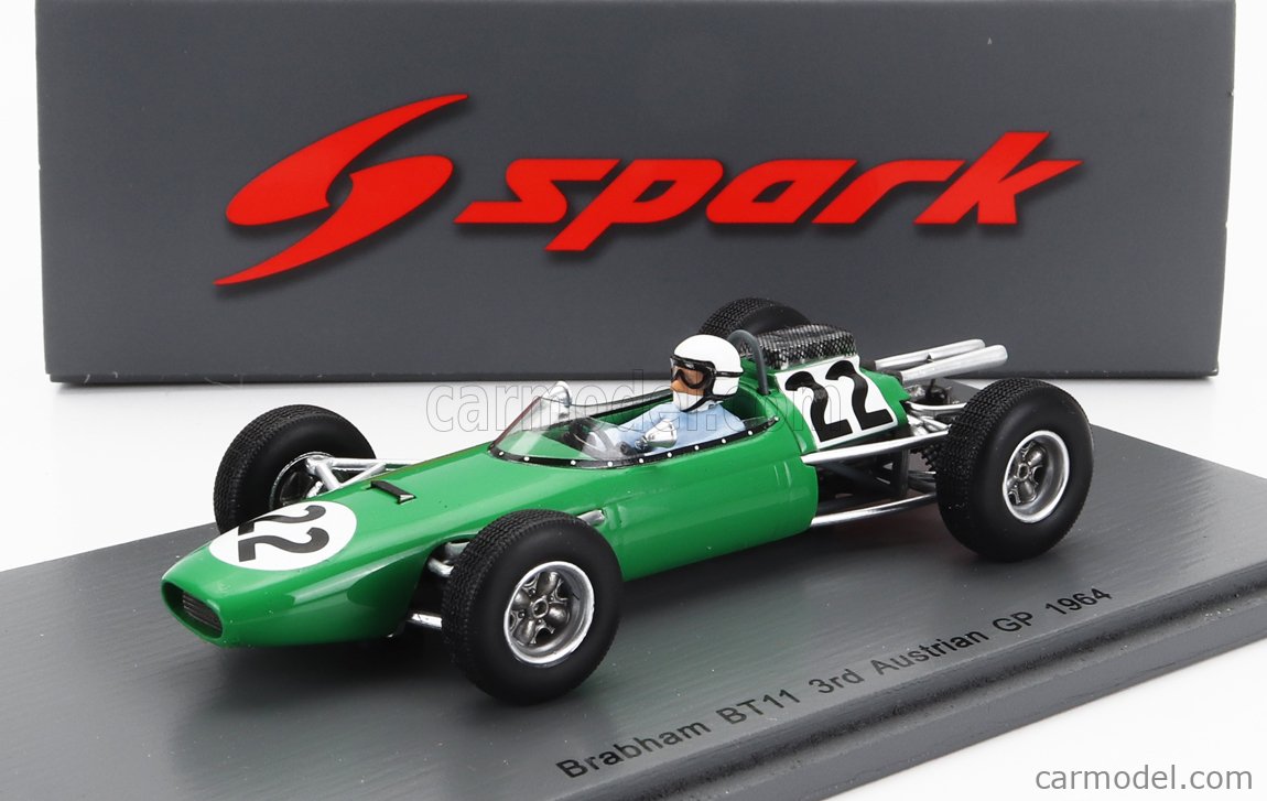SPARK-MODEL S5252 Scala 1/43 | BRABHAM F1 BT11 N 22 3rd AUSTRIAN 