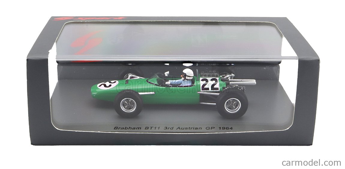 SPARK-MODEL S5252 Scala 1/43 | BRABHAM F1 BT11 N 22 3rd AUSTRIAN 