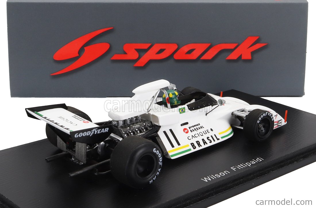 OPO 10 Formula 1 1/43 Scale Miniature Car - BRABHAM BT42 Wilson Fittipaldi 1973 Model, Metal With Display Box - View #8