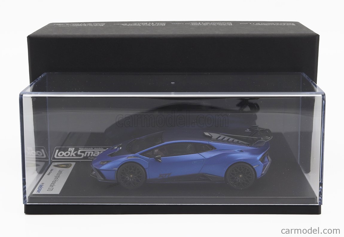 LOOKSMART LS523SA Scale 1/43 | LAMBORGHINI HURACAN STO LP640-2 2021 BLU ...