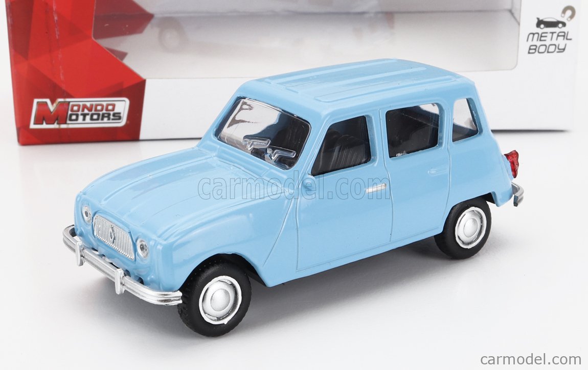 Modèle Réduit Renault 4L Super Export 1964 - Échelle 1:43 - Métal - Neuf - Pièce De Collection