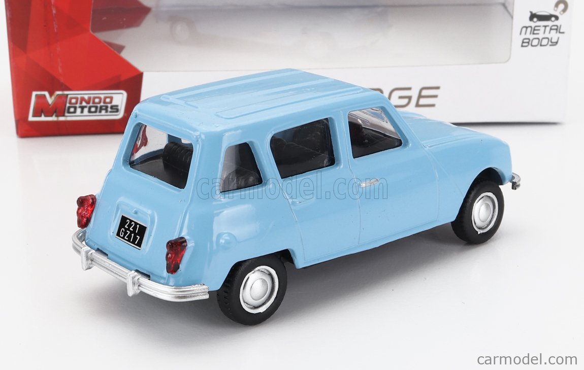 Dinky Toys Junior N°100 Renault R4L - 1/43, Verte, Zamak, Occasion, Peu Fréquente
