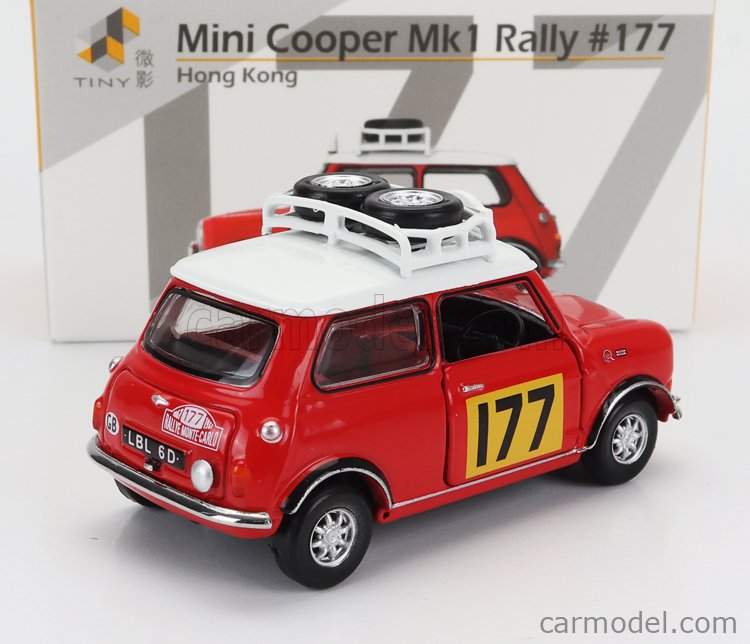 1967 Austin Mini Cooper S 1275 Mk. I in White with Black