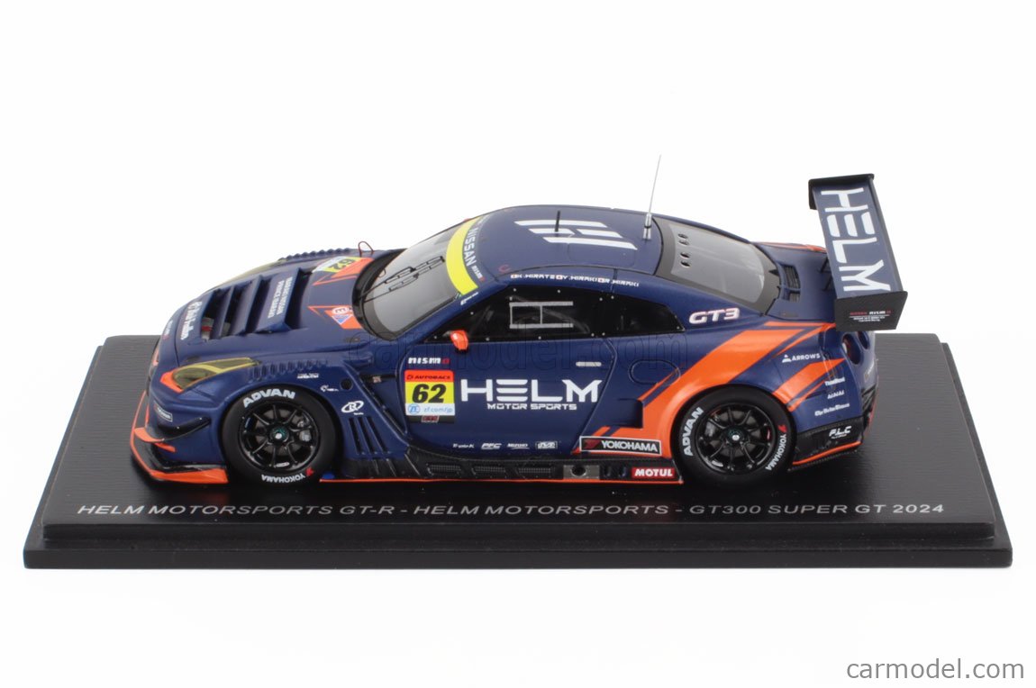 限定】HELM Nissan Nismo STR GT5 ミニカー SPARK-MODEL SGT180