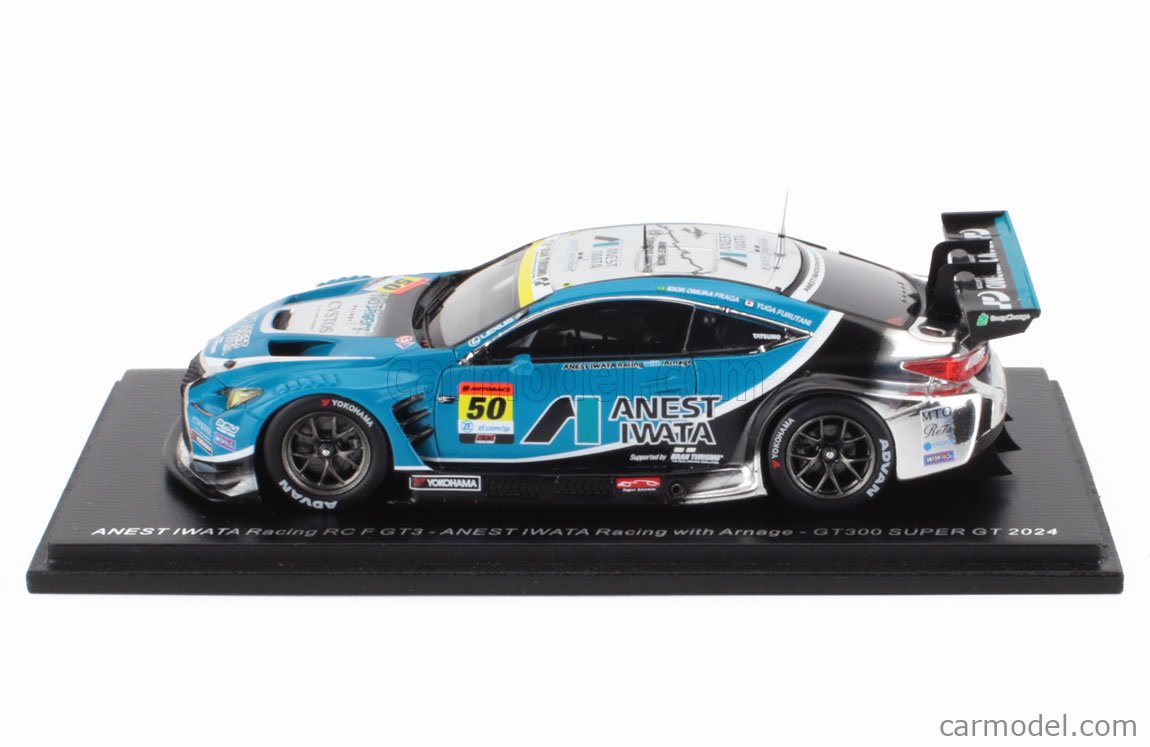 Car Model Scale 1:43 Spark Model Anest Iwata Racing Rc F Gt3