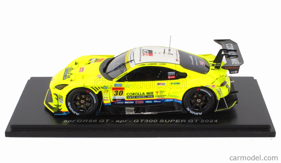 SPARK-MODEL SGT173 Scale 1/43 | TOYOTA GR86 GT TEAM APR N 30