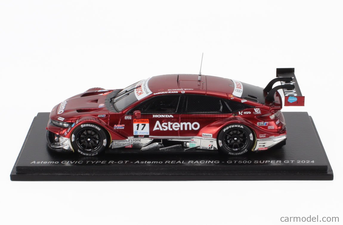 SPARK-MODEL SGT155 Scale 1/43 | HONDA CIVIC TYPE-R GT TEAM