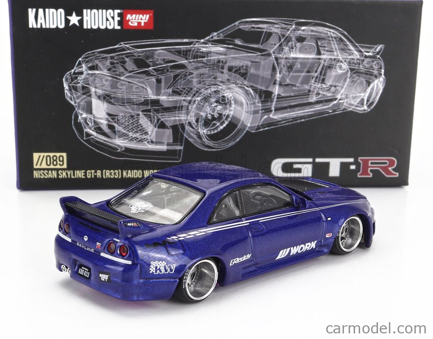 TRUESCALE KHMG089 Scale 1/64 | NISSAN SKYLINE GT-R (R33) KAIDO WORKS ...