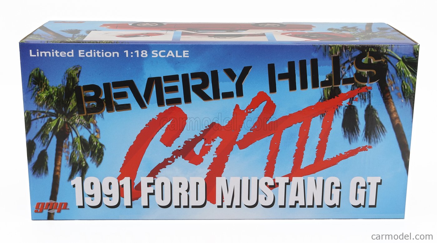 GMP 18998 Scale 1/18 | FORD USA MUSTANG GT CABRIOLET 1991