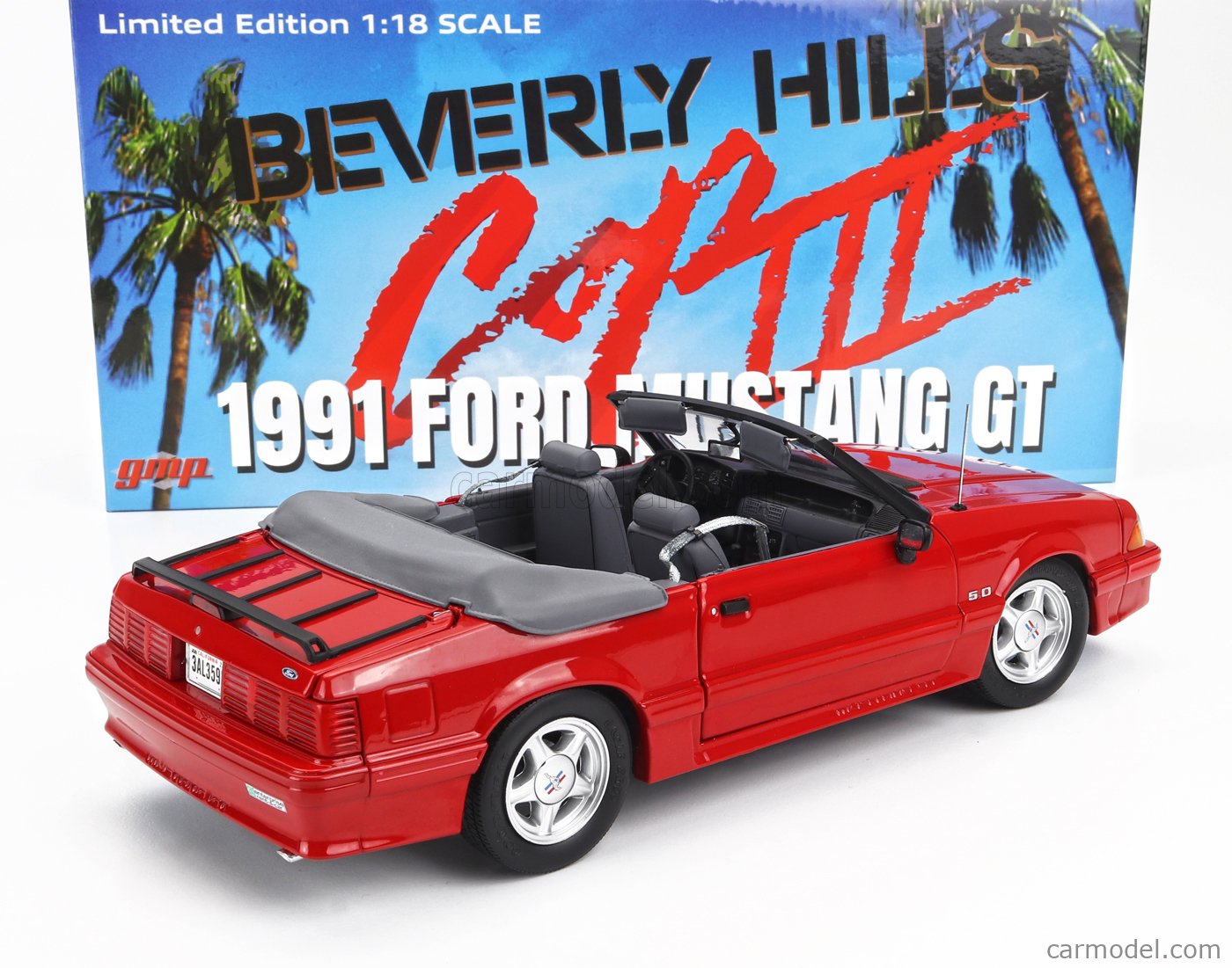 GMP 18998 Scale 1/18 | FORD USA MUSTANG GT CABRIOLET 1991