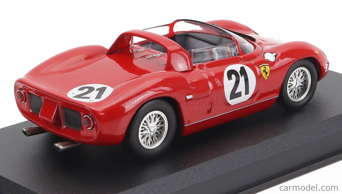 Modèle Réduit 1:43 Ferrari 250P - Vainqueur 24h Le Mans 1963 - IXO - Scarfiotti/Bandini