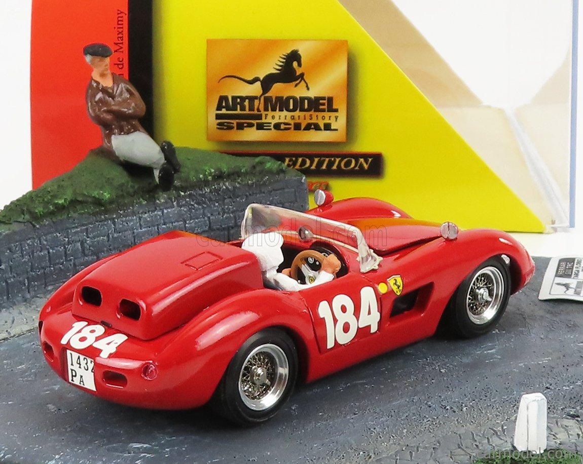 ART025 FERRARI 500 TRC Tiefencastel-Lenzerheide '57 - V. Neuman #144