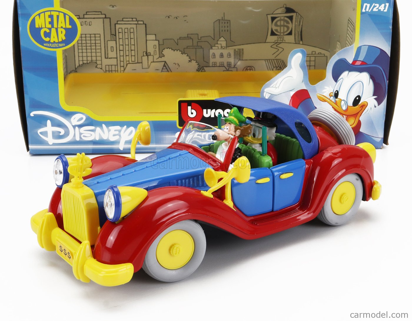 WALT DISNEY - AUTO DI ZIO PAPERONE - UNCLE SCROOGE CAR