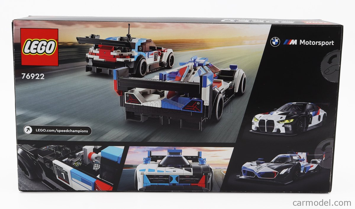 LEGO 76922 Scale / | BMW LEGO - SET 2X TEAM M-MOTORSPORT 4-SERIES M4 ...