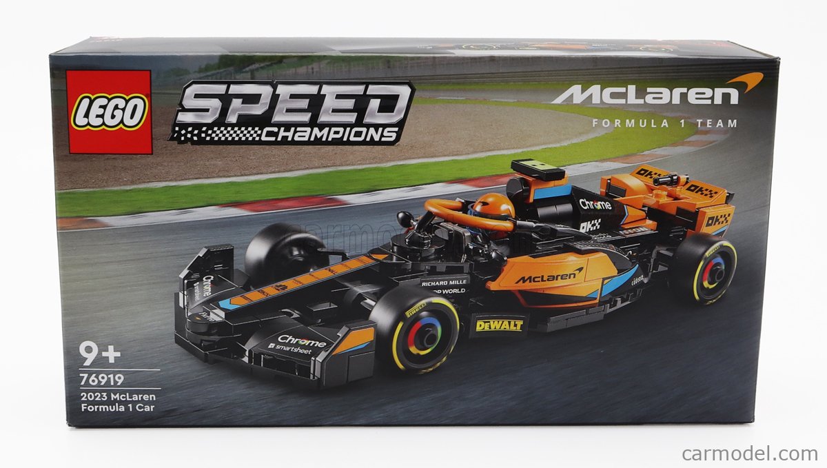 LEGO 76919 Scale / | McLAREN LEGO - F1 MCL60 TEAM McLAREN SEASON 2023 ...