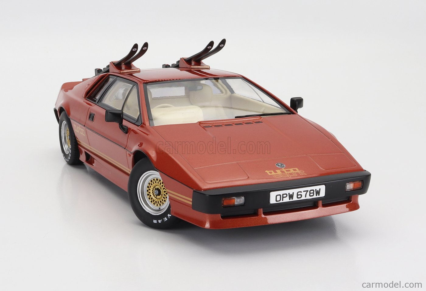KK-Scale 1:18 Lotus Esprit Turbo Année de construction 1981 rouge