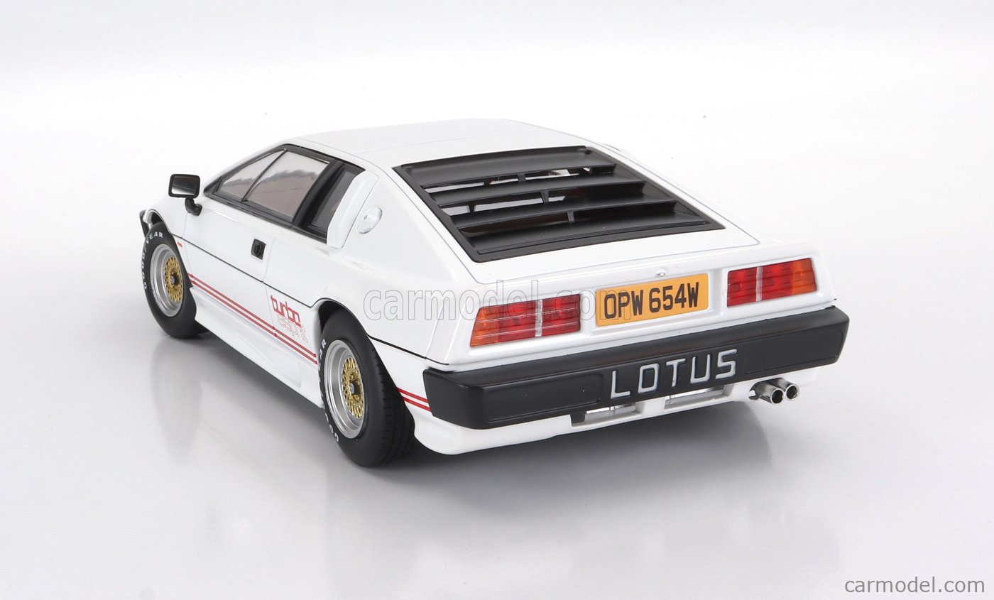 KK-SCALE KKDC181191 Scale 1/18 | LOTUS ESPRIT TURBO 1981 WHITE