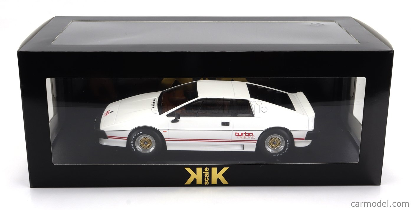 KK-SCALE KKDC181191 Scale 1/18 | LOTUS ESPRIT TURBO 1981 WHITE