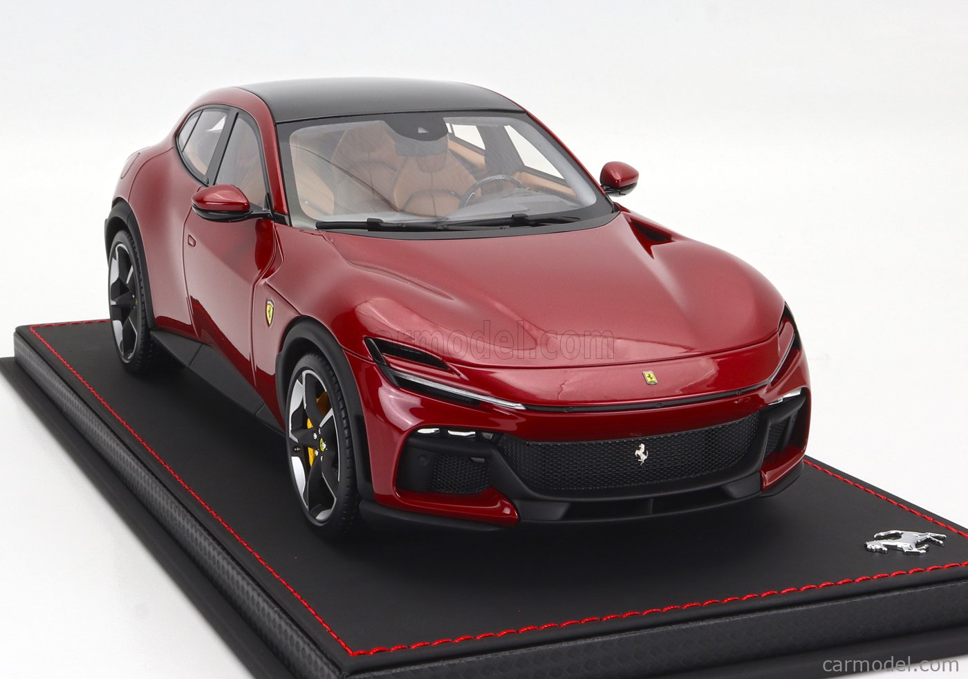 1:18 BBR Ferrari Purosangue Suv 2022 With Showcase Rosso Corsa 322 P18219BCF -VET
