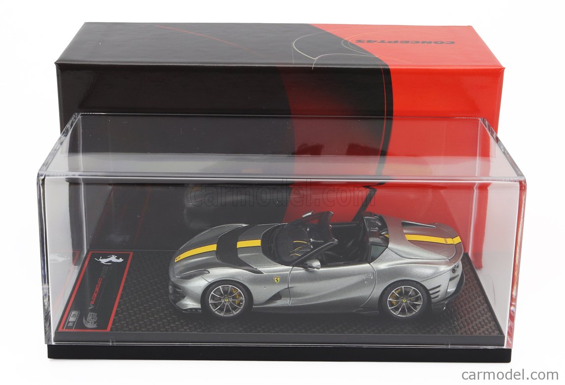 BBR 1/43 Ferrari 812 Competizione 2023 Coburn Grey BBRC259A1