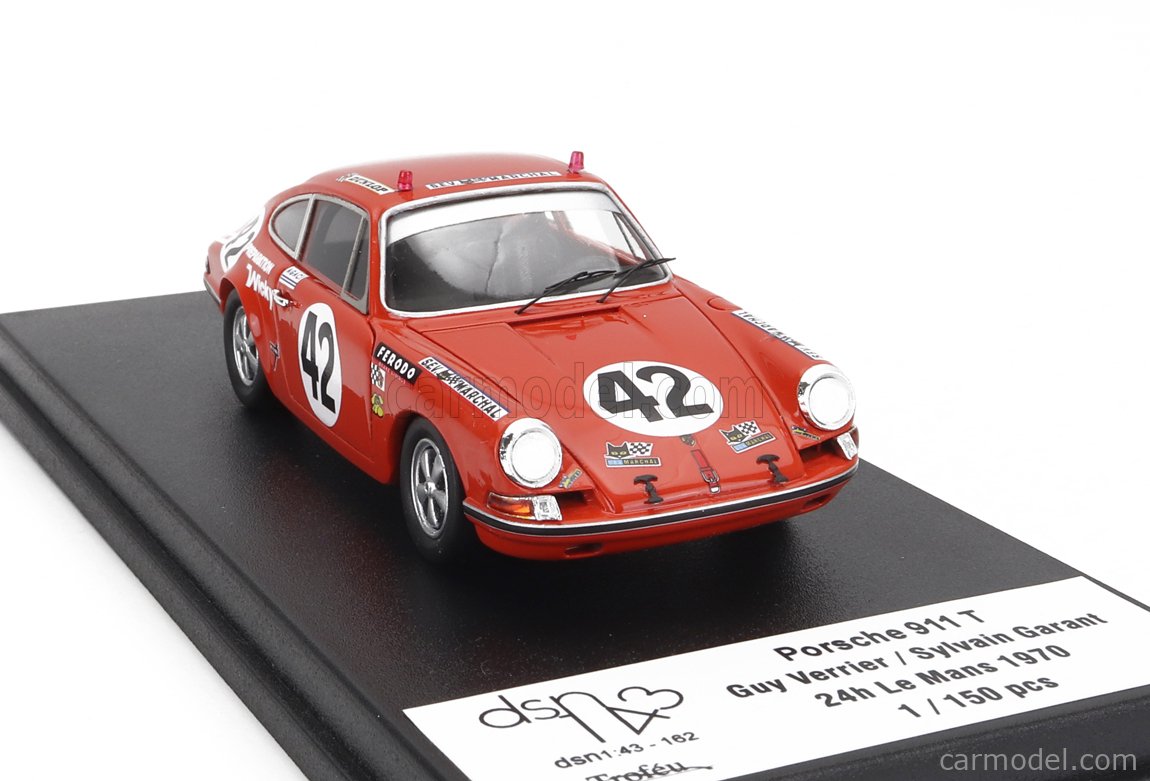 TROFEU TRFDSN162 Scale 1/43 | PORSCHE 911T COUPE TEAM WICKY RACING N 42 ...