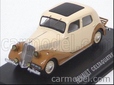 Miniature RENAULT Celtaquatre 1936 - Noir et bleu NOREV NOREV519155 | Collect World
