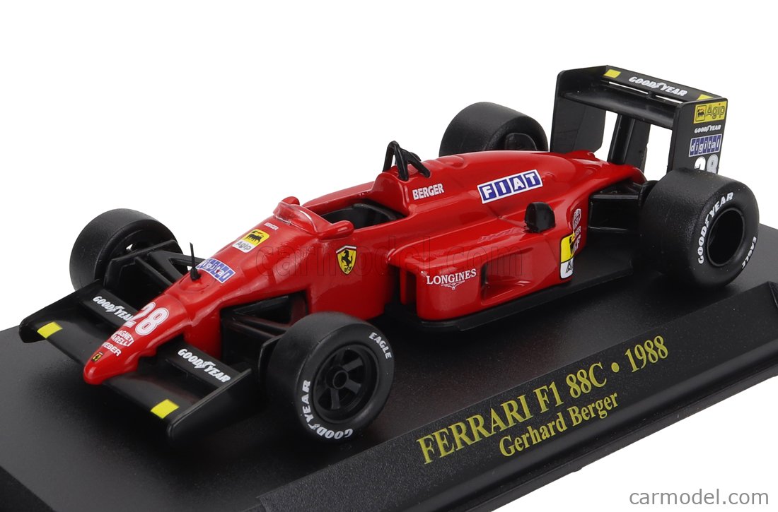 美品】1/43 Tameo FERRARI F1-87/88C ITALIAN GP MONZA 1988 Gerhard