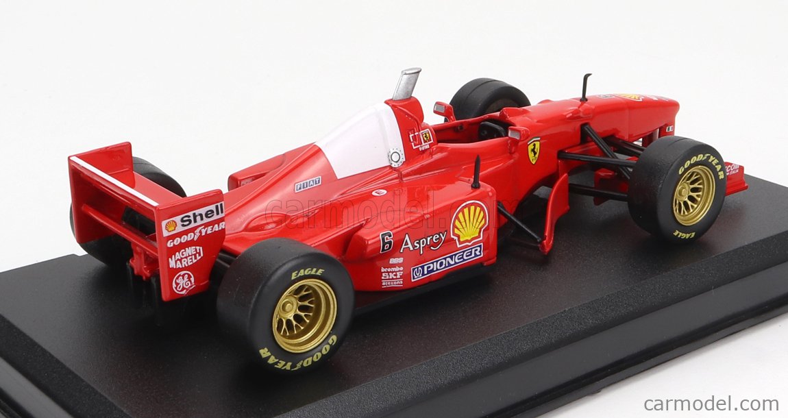 Modello Ferrari F310 B Sc 1/24 N.65 - Eddie Irvine 1997 - Serie Le Grandi Ferrari