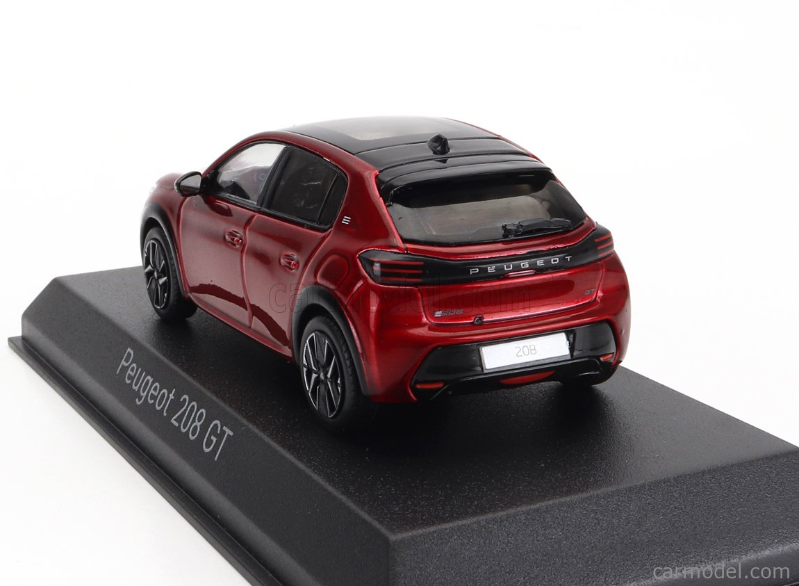 NOREV 472842 Scale 1/43 | PEUGEOT 208 GT 2024 ELIXIR RED