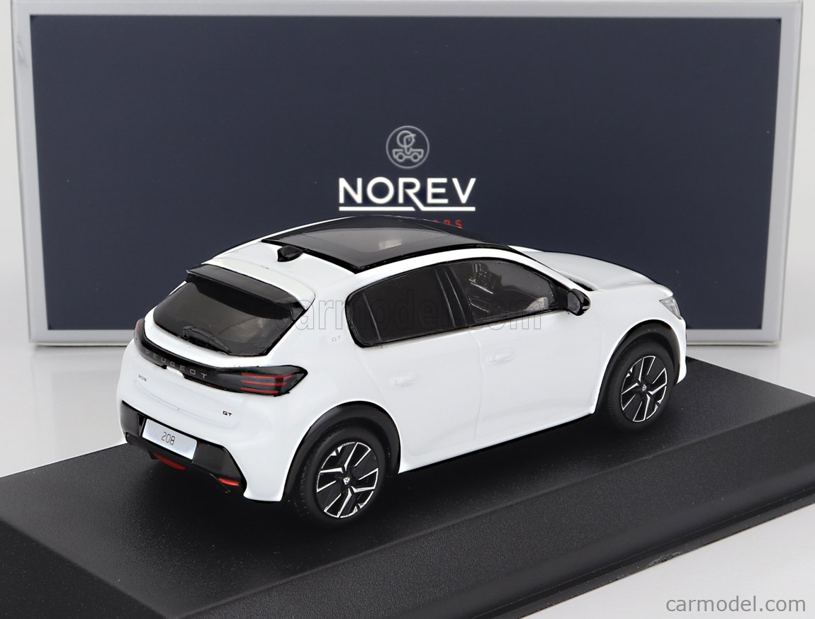 NOREV 472841 Echelle 1/43 | PEUGEOT 208 GT 2024 WHITE