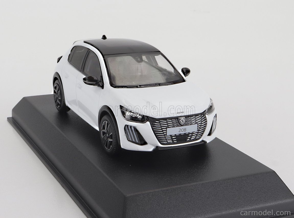 PEUGEOT 208 GT Line ミニカー イエロー 1/43 Coche miniatura Peugeot