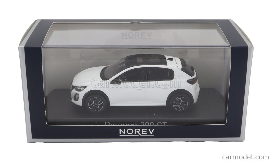 NOREV 472841 Scale 1/43 | PEUGEOT 208 GT 2024 WHITE